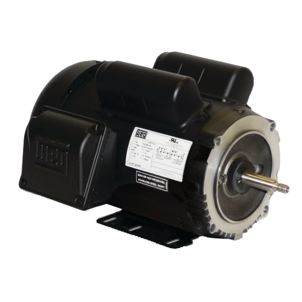 Weg -0.55,1200, 56HC Frame, Single Phase - General Purpose Motors .7512ES1B56C-S - main